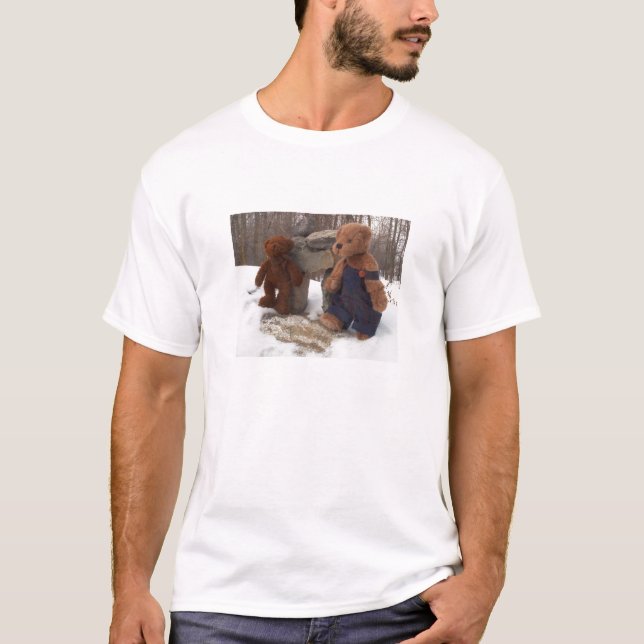Gerade Hangin beim Inuksuk T-Shirt (Vorderseite)