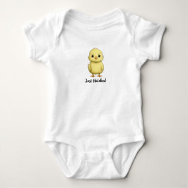 Gerade Hatted Baby Chick Baby Bodysuit Strampler