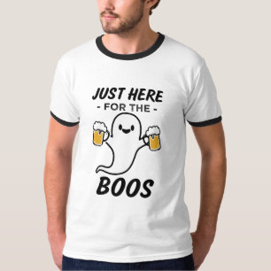 Gerade hier für das Halloween-Shirt Bier der Boos T-Shirt
