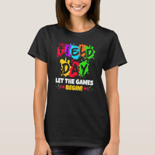 Gerade hier für Field Day Ließ der Game Begin Stud T-Shirt