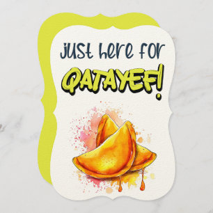 Gerade hier für Qatayef ق ا ي ط ف م ر ض ا ن ب ا Einladung