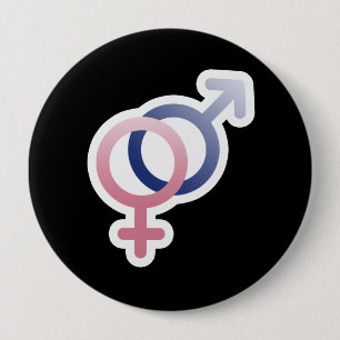 GERADE LIEBE-SYMBOLE BUTTON