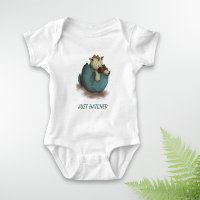 Gerade Niedliche Baby Dragon Neugeborene Illustrat