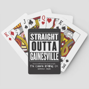 Gerade Outta Gainesville Spielkarten