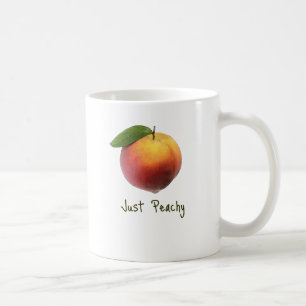Gerade pfirsichfarben tasse