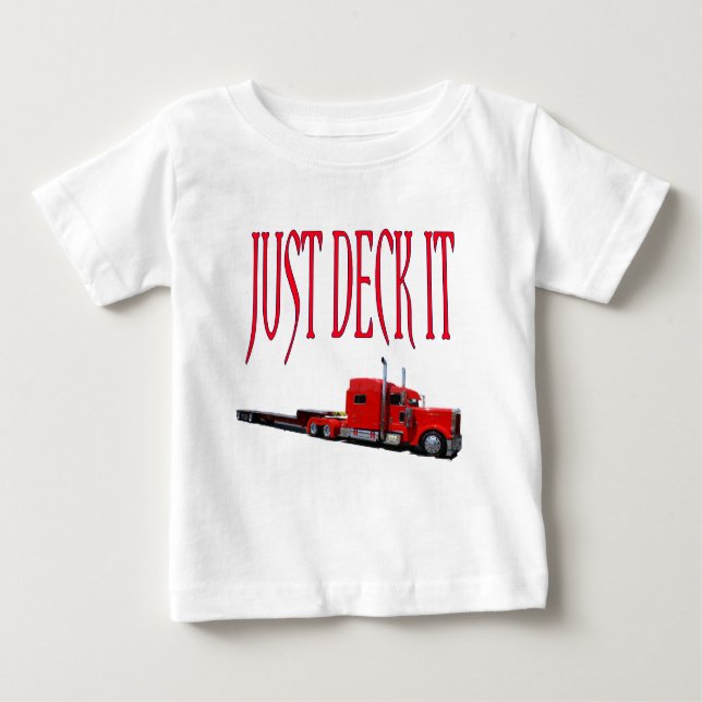 Gerade Plattform es Baby T-shirt (Vorderseite)