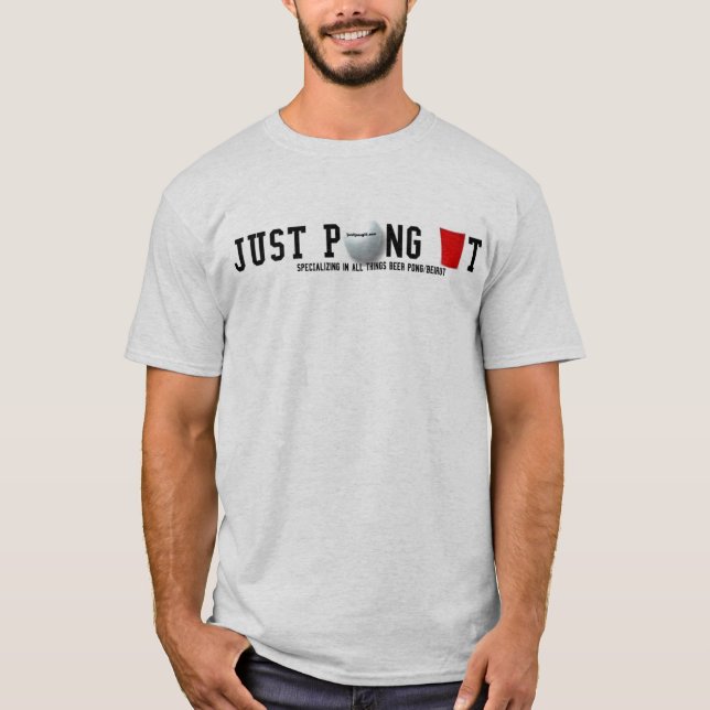 Gerade Pong es T - Shirt (Vorderseite)