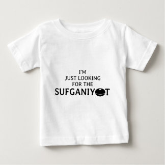 Gerade schauend - Schwarzes Baby T-shirt