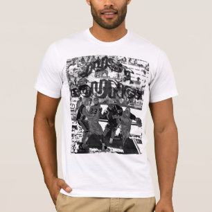 Gerade Schlag-T - Shirt