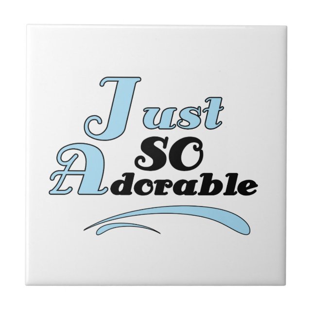 Gerade so entzückend fliese (Vorderseite)