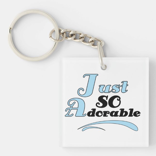 Gerade so entzückend schlüsselanhänger (Vorderseite)