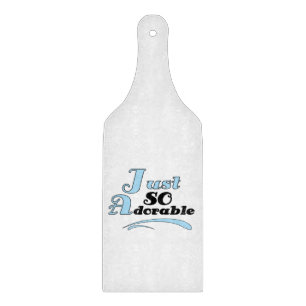 Gerade so entzückend schneidebrett