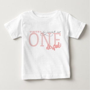 Gerade so ONEderful Baby T-shirt