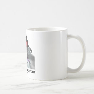 Gerade Surfin durch Zeit (Herzog On Surfboard) Tasse