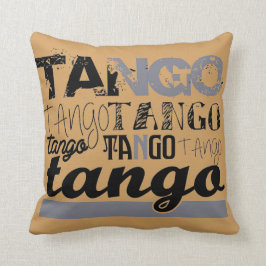 Gerade Tango Kissen