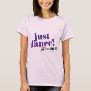 Gerade Tanz - lila T-Shirt
