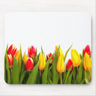 Gerade Tulpen Mousepad