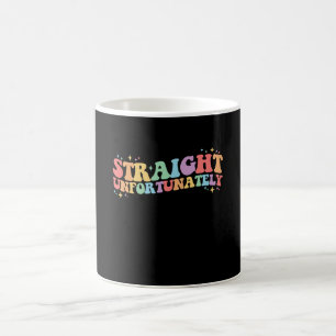 Gerade Unglücklicherweise Groovy LGBTQ Schwul Lesb Kaffeetasse
