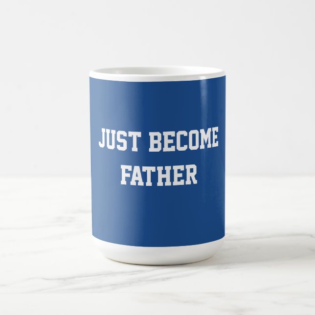 Gerade Vater geworden Kaffeetasse (Mittel)