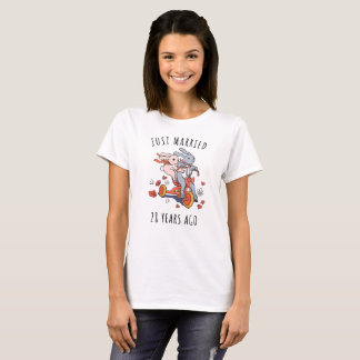 Gerade verheiratet 28. Jubiläum Statement Shirt