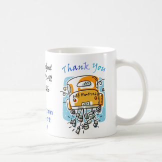 Gerade verheiratet danke Tasse (2C)