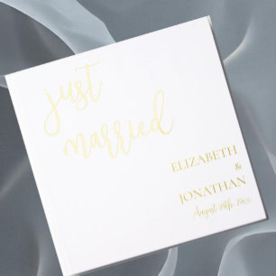 Gerade Verheiratet Hochzeit Gästebuch