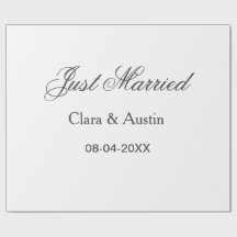 Gerade verheiratet Name des Paares Datum Jahr Hoch