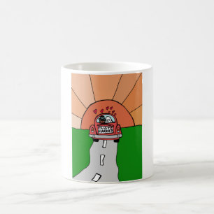 Gerade verheiratet tasse