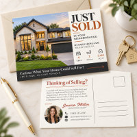Gerade Verkauftes Immobilien-Makler-Marketing-Post