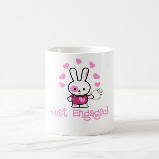 Gerade verlobtes niedliches Häschen w/Ring! Kaffeetasse