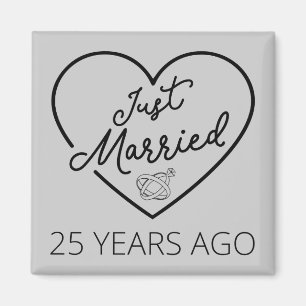 Gerade vor 25 Jahren geheiratet III Magnet