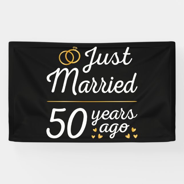 Gerade vor 50 Jahren verheiratet II Banner (Horizontal)