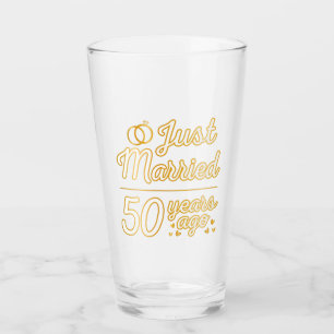 Gerade vor 50 Jahren verheiratet II Glas