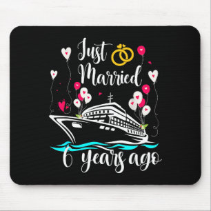 Gerade vor 6 Jahren geheiratet 6. Hochzeitsjubiläu Mousepad