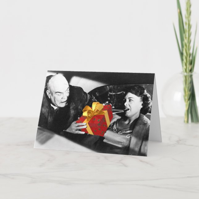 Gerade was Sie wollten Feiertagskarte (Vorderseite)