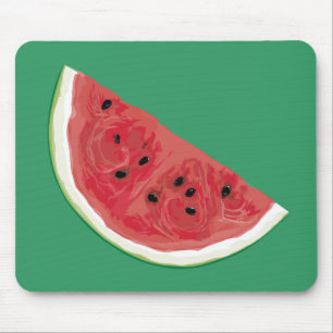 Gerade Wassermelone Mousepad