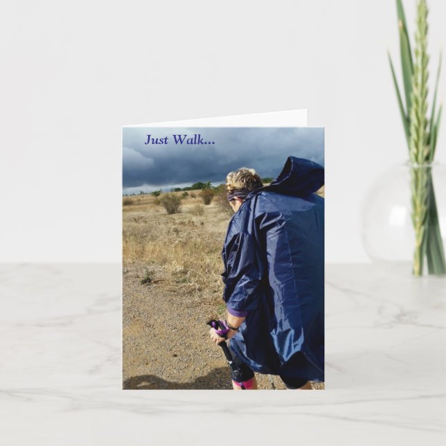 Gerade Weg-… aufmunternde Mitteilungskarten (Vorderseite)