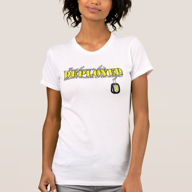 Gerade weil er entfaltet hat T-Shirt (Vorderseite)