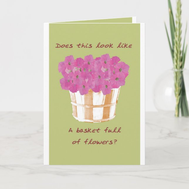 Gerade weil karte (Vorderseite)