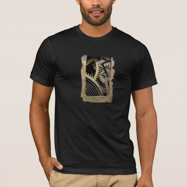 Gerade wie Uhrwerk T-Shirt (Vorderseite)