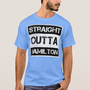 Geradeaus außerhalb von Kanada Vintag beängstigend T-Shirt