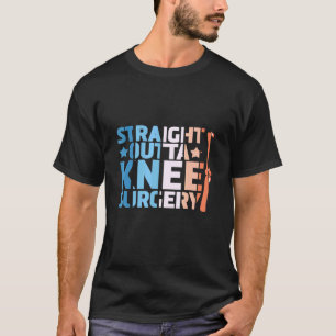 Geradeaus Knie Operation Retro gut 1 T-Shirt