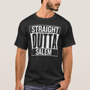 Geradeaus Outta Salem Proud City Apparel T-Shirt