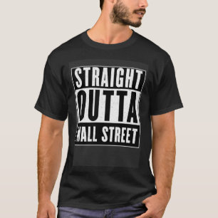 Geradeaus Wall Street Stock Market Trading NY T-Shirt