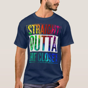 Geradeaus zum LGBT-Gay Pride-T - Shirt