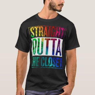 Geradeaus zum LGBT-Gay Pride-T - Shirt
