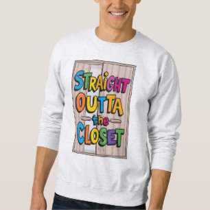 Geradeaus zum Schrank Sweatshirt