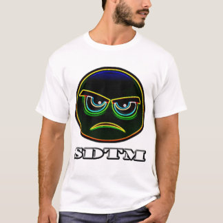 Gerader Abstieg das mittlere (SDTM) verärgerte T-Shirt