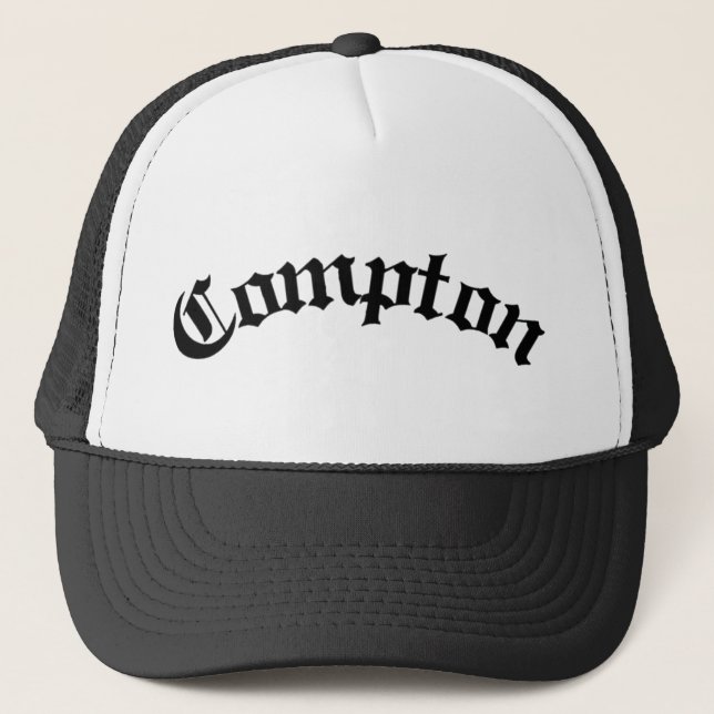 Gerader Outta Compton Truckerkappe (Vorderseite)