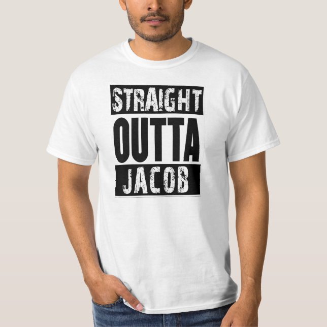 Gerader Outta Jakob T-Shirt (Vorderseite)